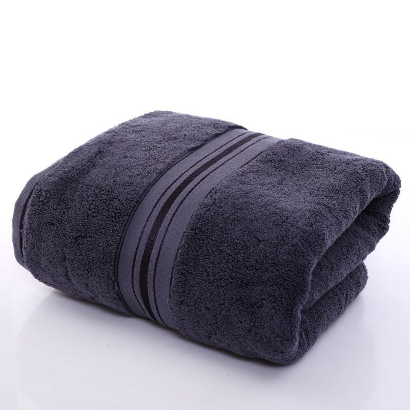 Hotel Brocade Fabric Bath Towel 100% Cotton Increase Thickened 800g Men's and Women's Household Absorbent Embroidered Logo