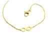 Les Trésors De Lily [P9157] - Gold 'Infini' Steel Bracelet - 11x5 Mm