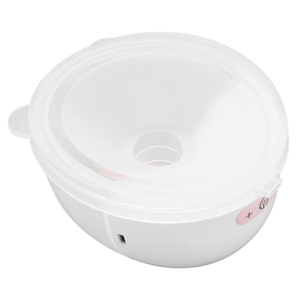 Wearable Breast Pump 9 Gears 3 Modes Prevent Backflow Low Noise Electric Breast Feeding Pump White