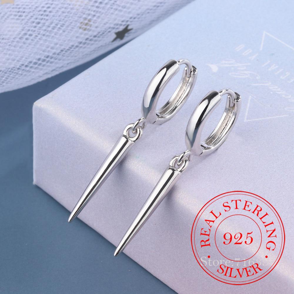Корейские серьги с геометрическим узором из кристаллов для женщин из стерлингового серебра 925 пробы Oorbellen Pendientes Модные ювелирные изделия Brincos