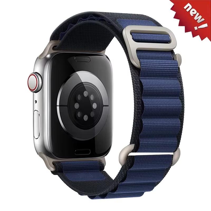 For Apple Watch Band 44mm 40mm 49mm 41mm 45mm 42mm 46mm Alpine loop bracelet correa iWatch Ultra 2 series 7 6 3 se 8 9 10 Straps