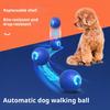 Pet Jumping Ball with LED Light Boredom Stress Relief Smart Interactive Cat Dog Toy Ball USB Rechargeable Electric Automatic Moving Shaking