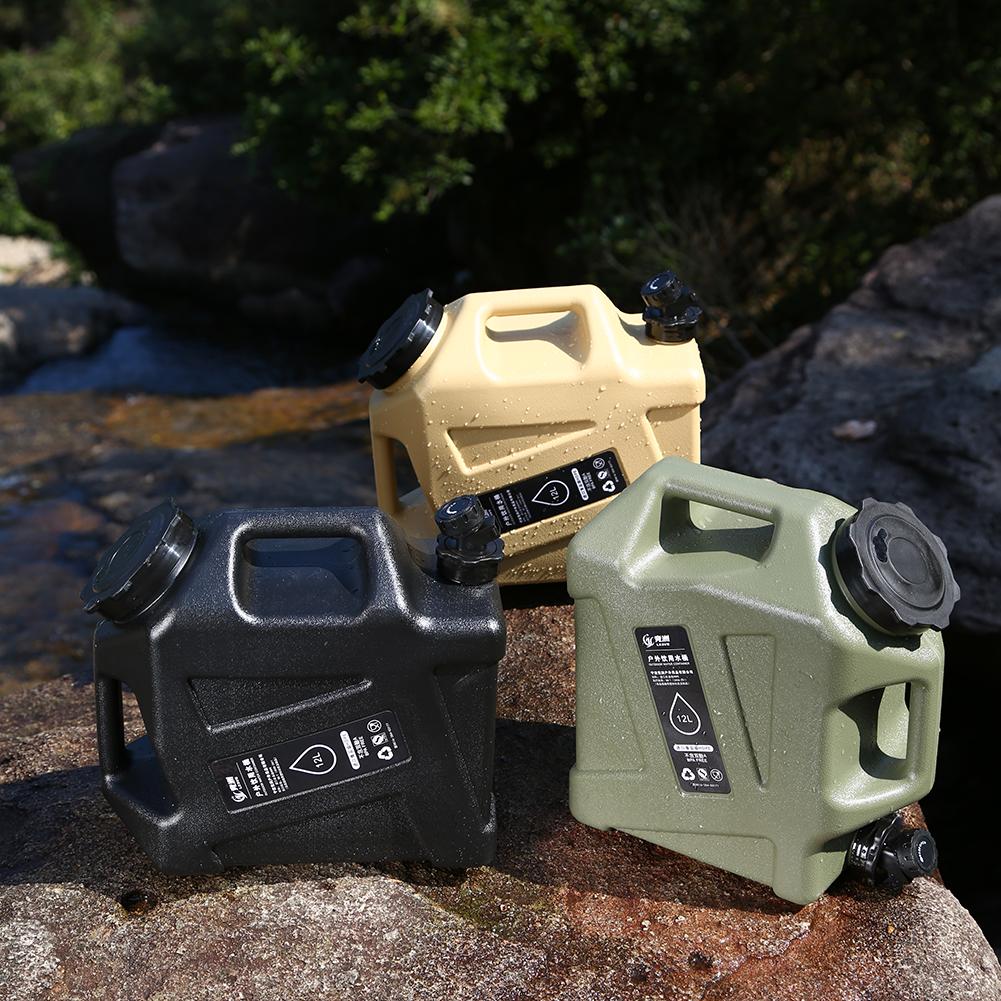 12 л контейнер для воды для кемпинга большой вместимости без протечек не содержит БФА резервуар для воды для кемпинга для кемпинга пеших походов