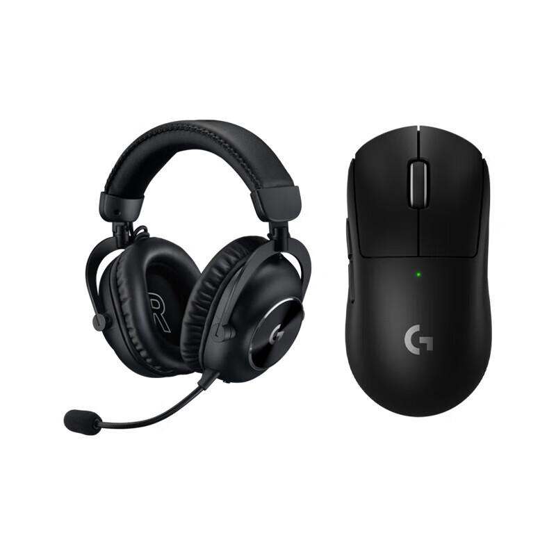 Logitech G PRO X2 Headset & GPW Wireless Gaming Set - Black