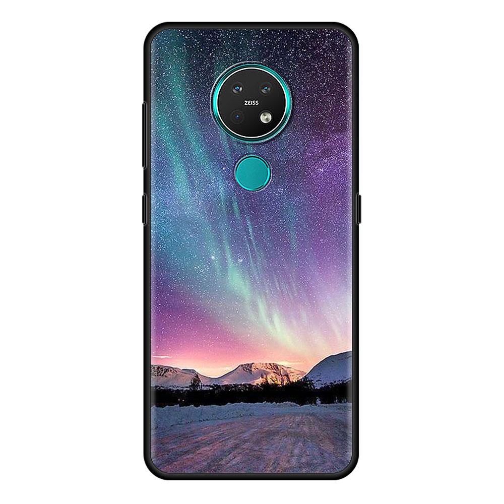 Northern Lights Sky Cell Phone Case for Nokia 5.4 7.2 3.4 5.3 2.3 3.2 8.3 5G 2.4 2.2 4.2 1.3 1.4 C20 G20 X20 Cover Coque