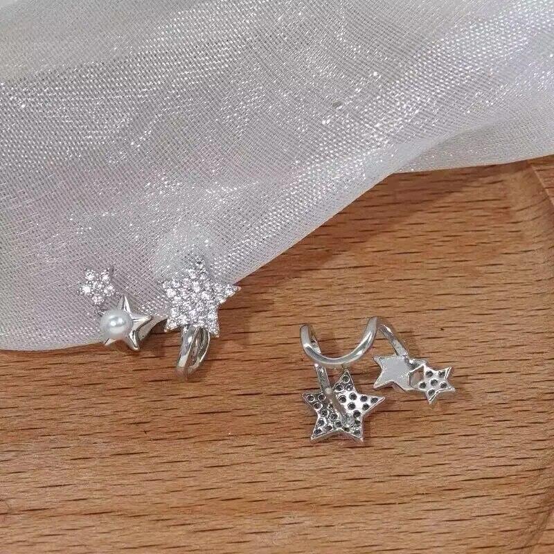 Новые роскошные серьги-гвоздики с жемчугом и кристаллами неправильной формы, изысканные серьги-гвоздики с цирконием для женщин, модные украшения, аксессуары для вечеринок