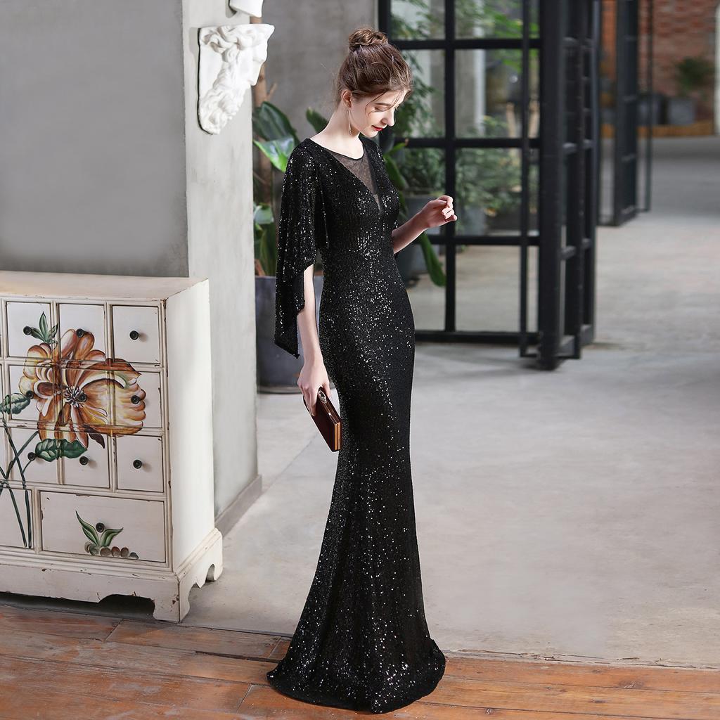 Women's Fashion Sequins Party Dress Cocktail Dress Sexy Evening Dresses