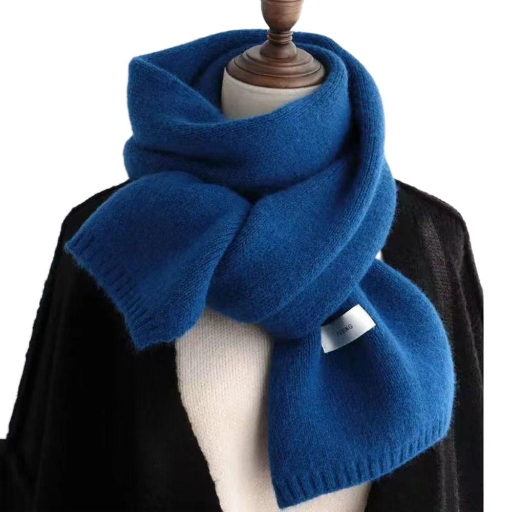 Windproof Thermal Neck Warmer Bib Snood Cowl Tube Winter Scarves Autumn Winter