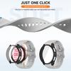 Silicone Strap for Samsung Watch 7 6 5 4 40mm 44mm 5Pro 45mm Band With Case Screen Protector Bumper cover for Wrist Accessories