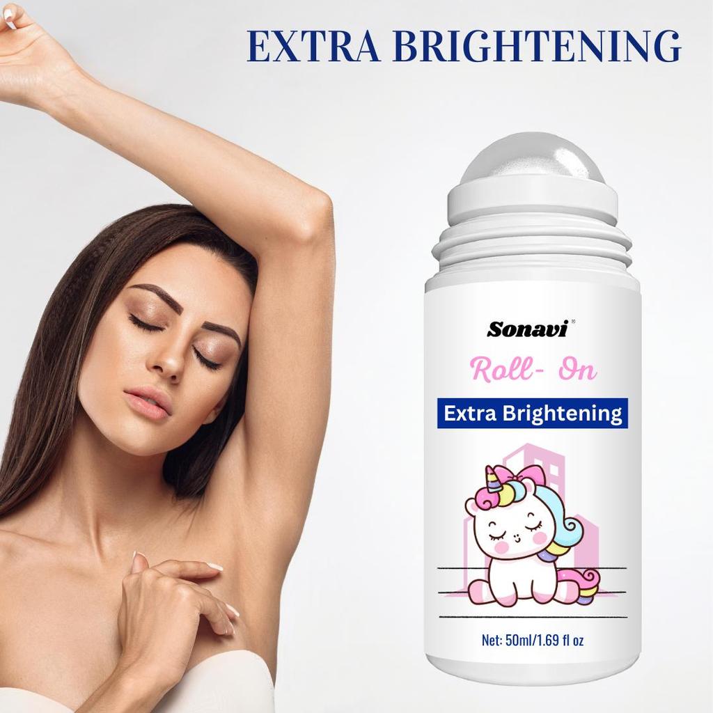 Подмышки, роликовый лосьон для разглаживания кожи, роликовый лосьон для грубой неровной кожи, уход за порами и пятнами, увлажняющий отбеливающий крем, 50 мл