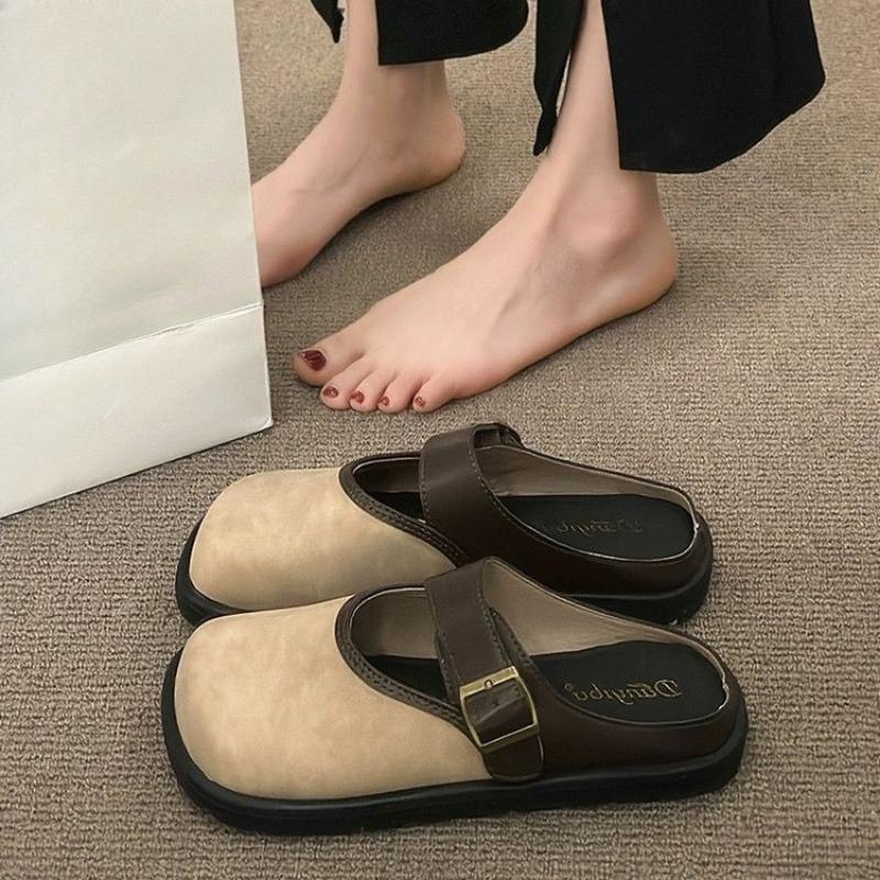 Новая обувь Birken имеет толстую подошву, носки, полуботинки и шлепанцы.