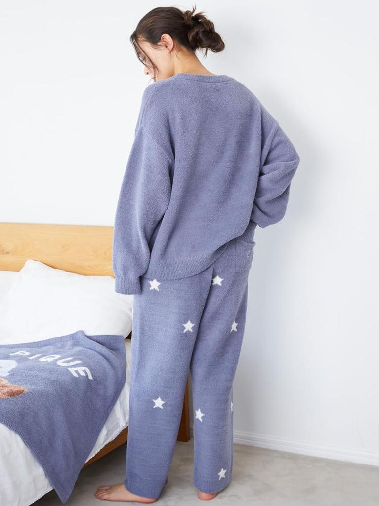 GOOD NIGHT BEAR JQD Pullover PWNT244087 OWHT Free Size [Gelato Pique] Women's