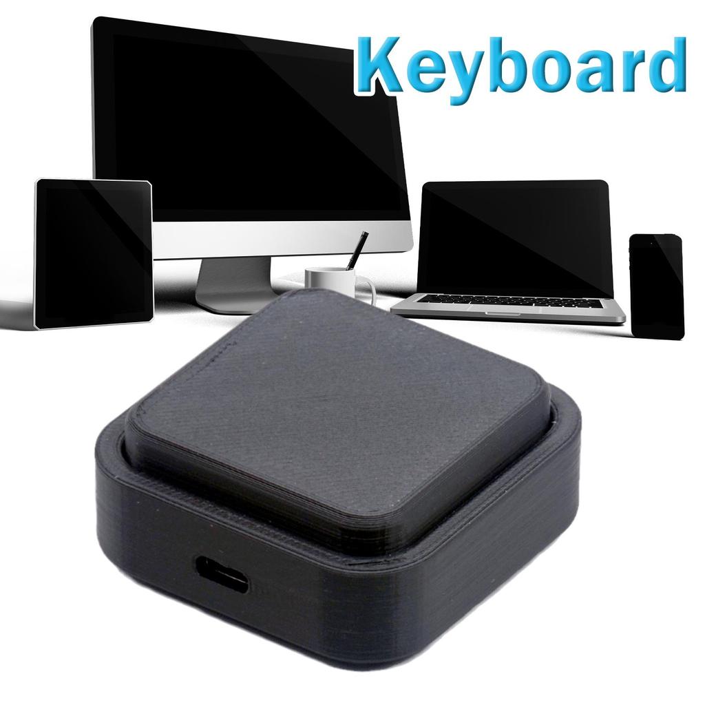 1PC Single Large Key Keyboard Custom One Key USB Programmable Macro Keyboard One-key Shortcut Button Mini Keyboard