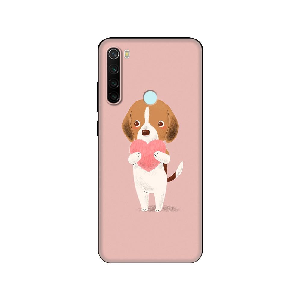 Чехол для xiaomi Redmi Note 8T, мягкий силиконовый чехол для xiaomi Redmi Note 8, чехол T Fundas для Redmi Note 8 PRO, черный чехол из ТПУ