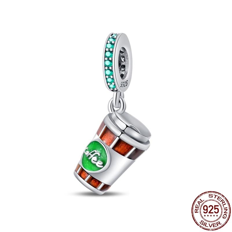 100% Настоящая Медь Подвеска Картошка Фри Пончики Подходит для Оригинального Браслета Пандора для Женщин Подарок на День Рождения Изысканные Ювелирные Изделия