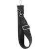 Shoulder Strap with Genuine Leather 63cm To Shoulder [Dom Teporna] Accents, Single, Adjustable, 110cm, Strap, Black/Wide