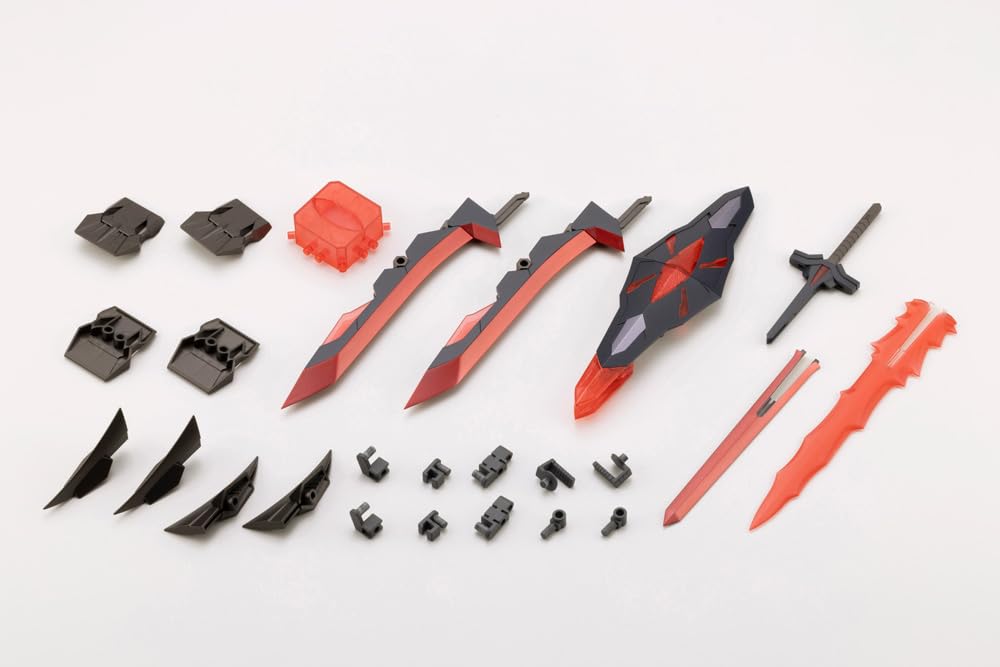 Kotobukiya Товары для моделирования Тяжелое вооружение Unit 51 Меч рыцаря-мастера Черный Общая длина 155 мм Пластиковая модель M.S.G. Версия. приблизительно. Немасштабируемый