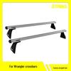 Wrangler Hook Rain Gutter Cross Bars: Aviation Aluminum Roof Rack