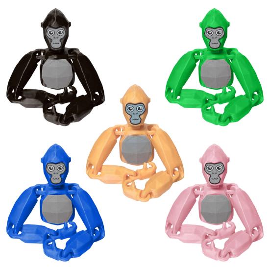 Гибкая игрушка Gorilla Tag для детей, фигурка гориллы с гибкой рукой, настольная игрушка-фиджет Gorilla, подарок на день рождения для поклонников Gorilla Tag