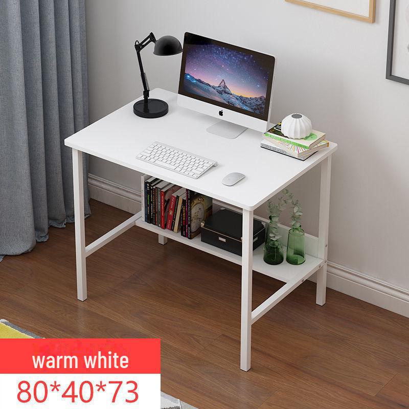 Простой письменный стол для домашнего офиса для студентов и учебы в спальне или арендованном доме