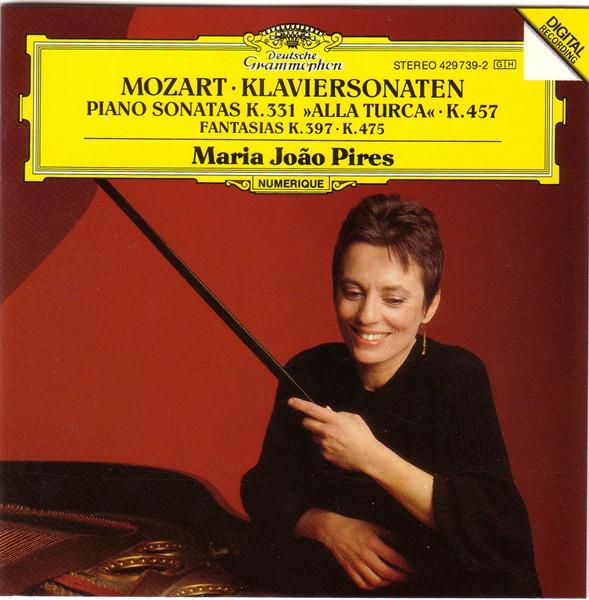 CD W. A. MOZART - Fantasies & Sonatas 4297392 Deutsche Grammo 1990 Germany Classical Used