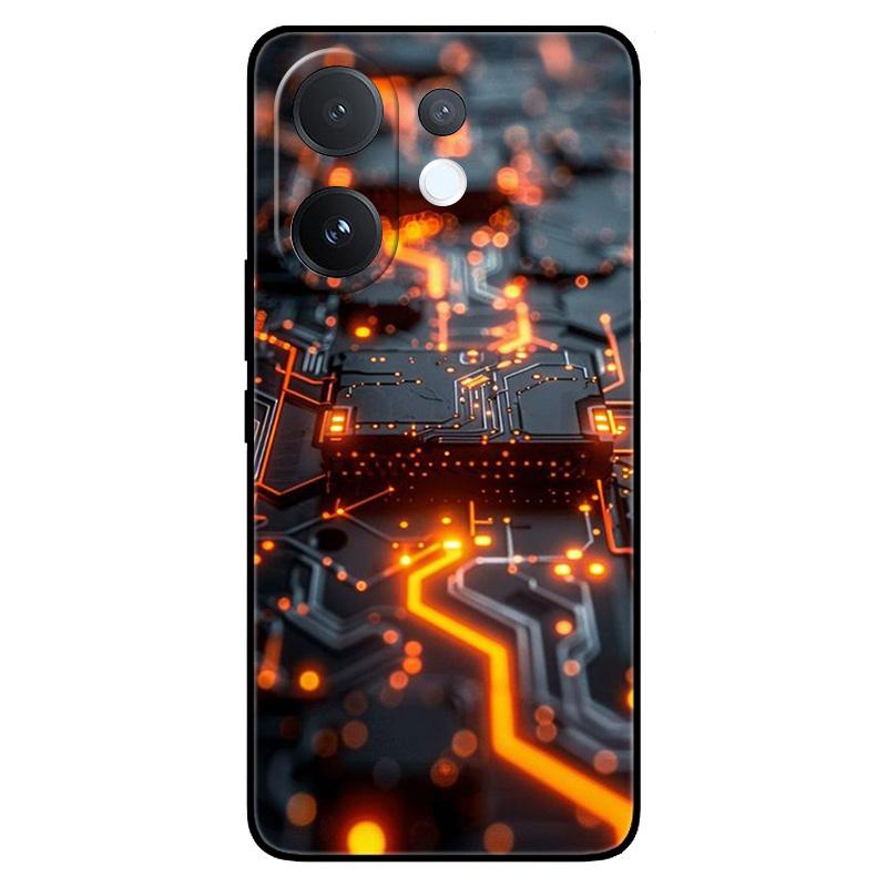 For Vivo V60 5G Soft Silicone Shell Protective Cover Cool Car Animal Cartoon Pattern Phone Case For vivo T4 Pro V60 V60E 5G Capa