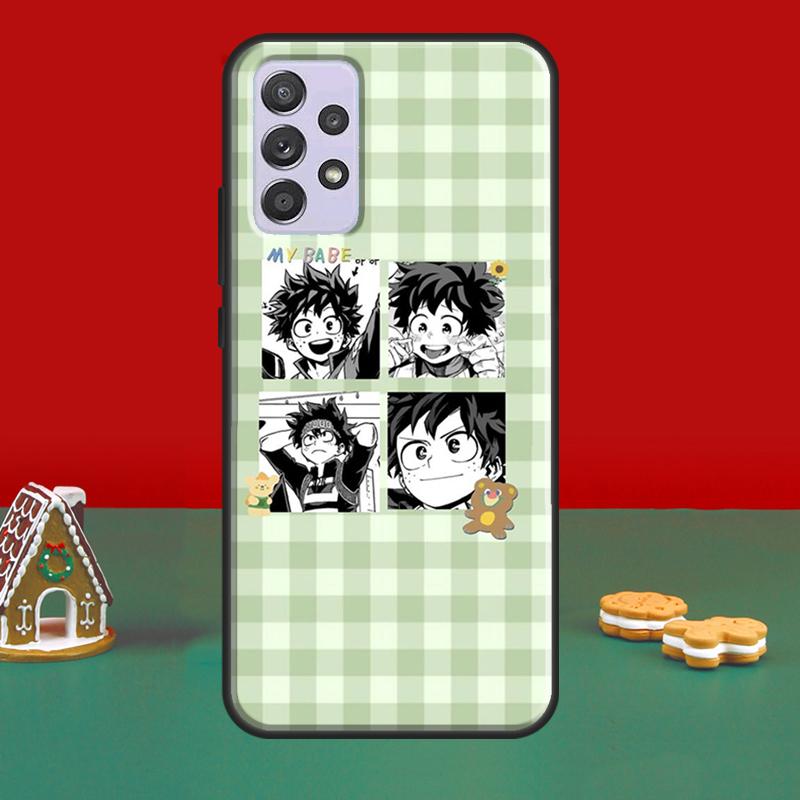 Чехол Deku Izuku Midoriya My Hero Academy для Samsung A52 A12 A22 A32 A42 A72 A51 A71 A50 A70 A41 A31 A11 A21S A52S, мягкий чехол