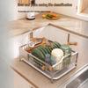Stainless Steel Dish Drying Rack with Chopstick Holder