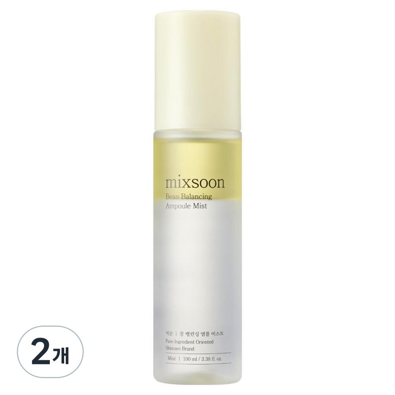 Mixsoon Soy Balancing Ampoule Mist, 100ml, 2 pcs