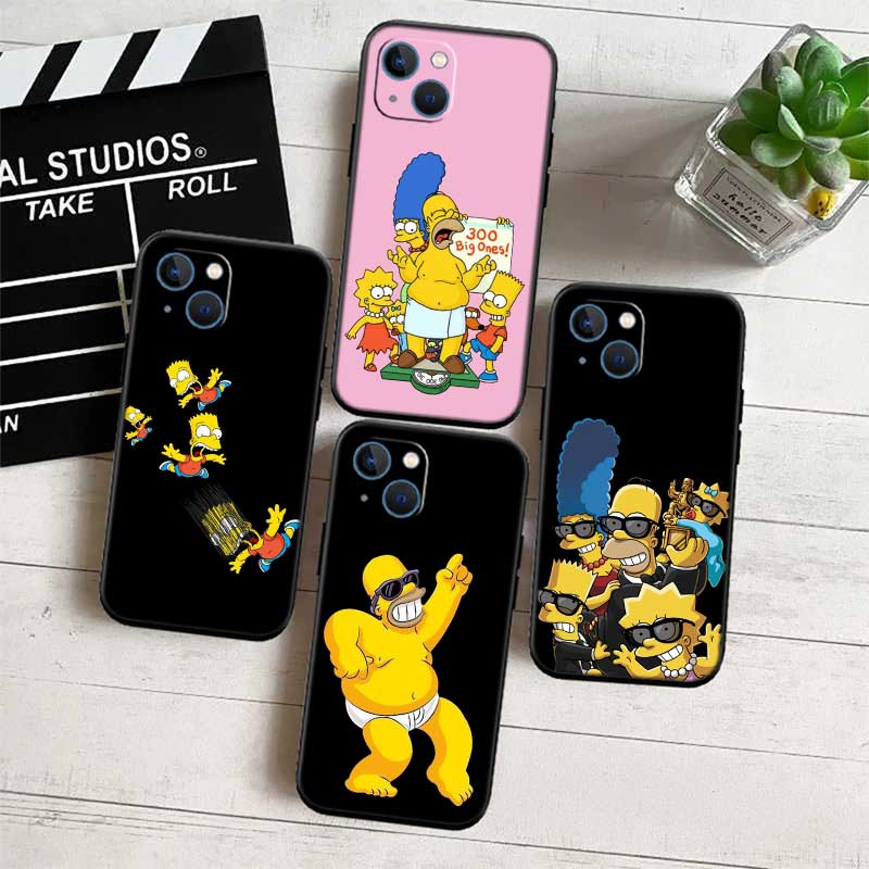 UP45 S-Simpsons New High-End Shell Phone Case for iPhone SE X XS XR 16E 17 11 Pro Max 8 7 6 6s Plus Air