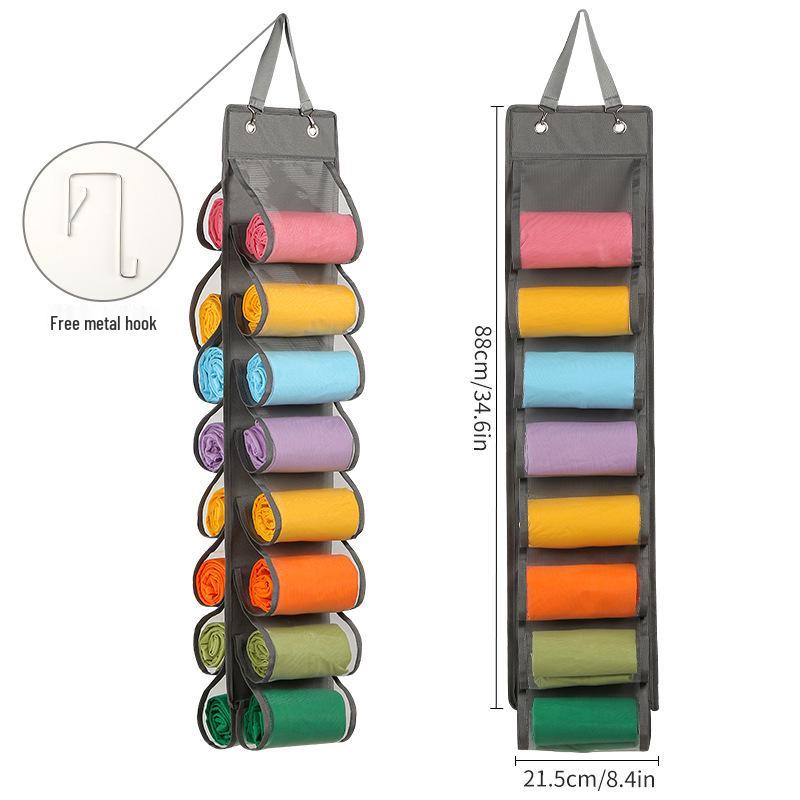 Портативный органайзер для подвешивания в шкаф для йога-штанов