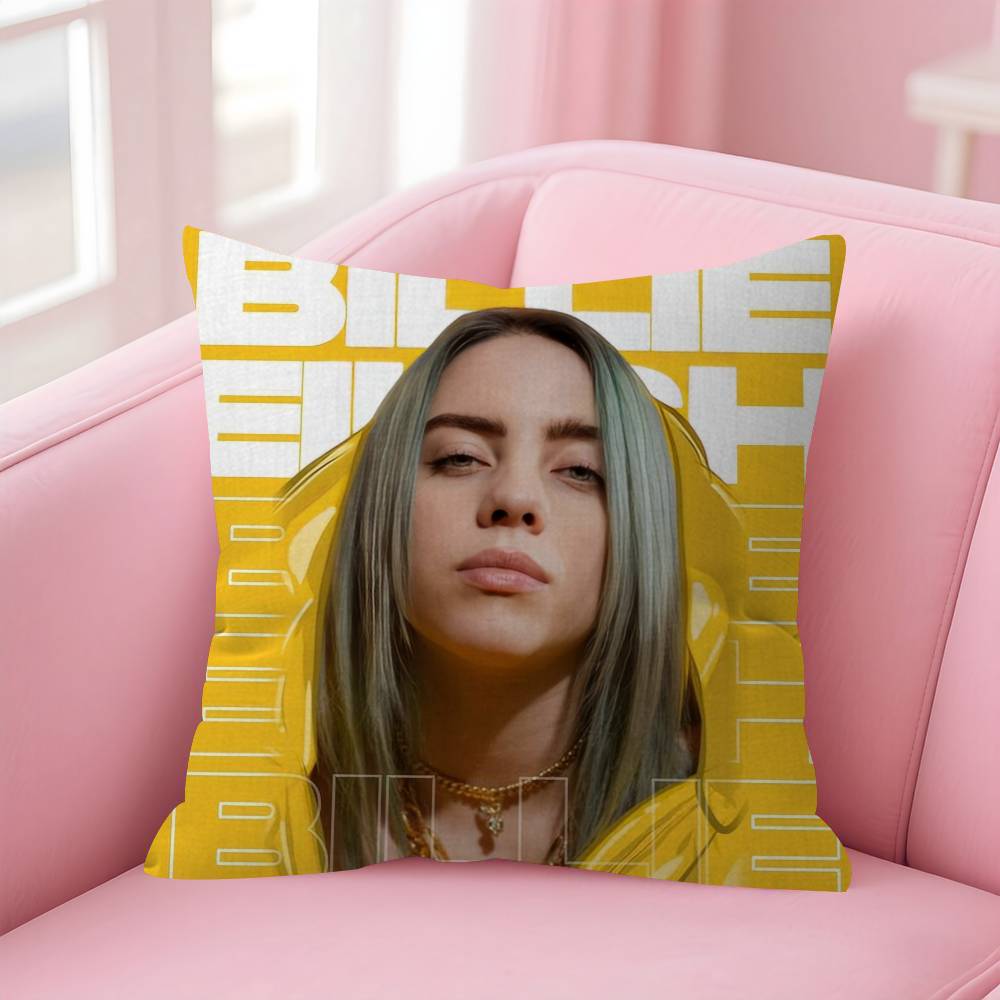 Singer album BBillieS Vintage Personalized picture text home decorative pillows Household Gifts 45x45cm