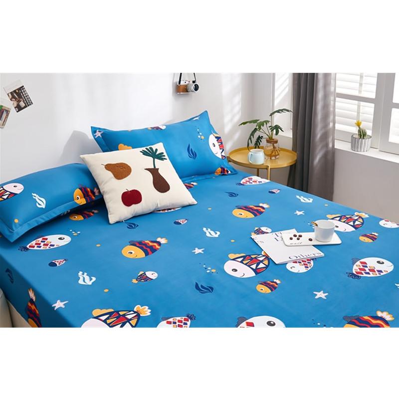 Прямоугольные подушки Чехол Печатный Наволочка 2 шт Мягкая Подушка Чехол Funda Almohada Home Bed Pillowslip 48x74см Чехлы для подушек