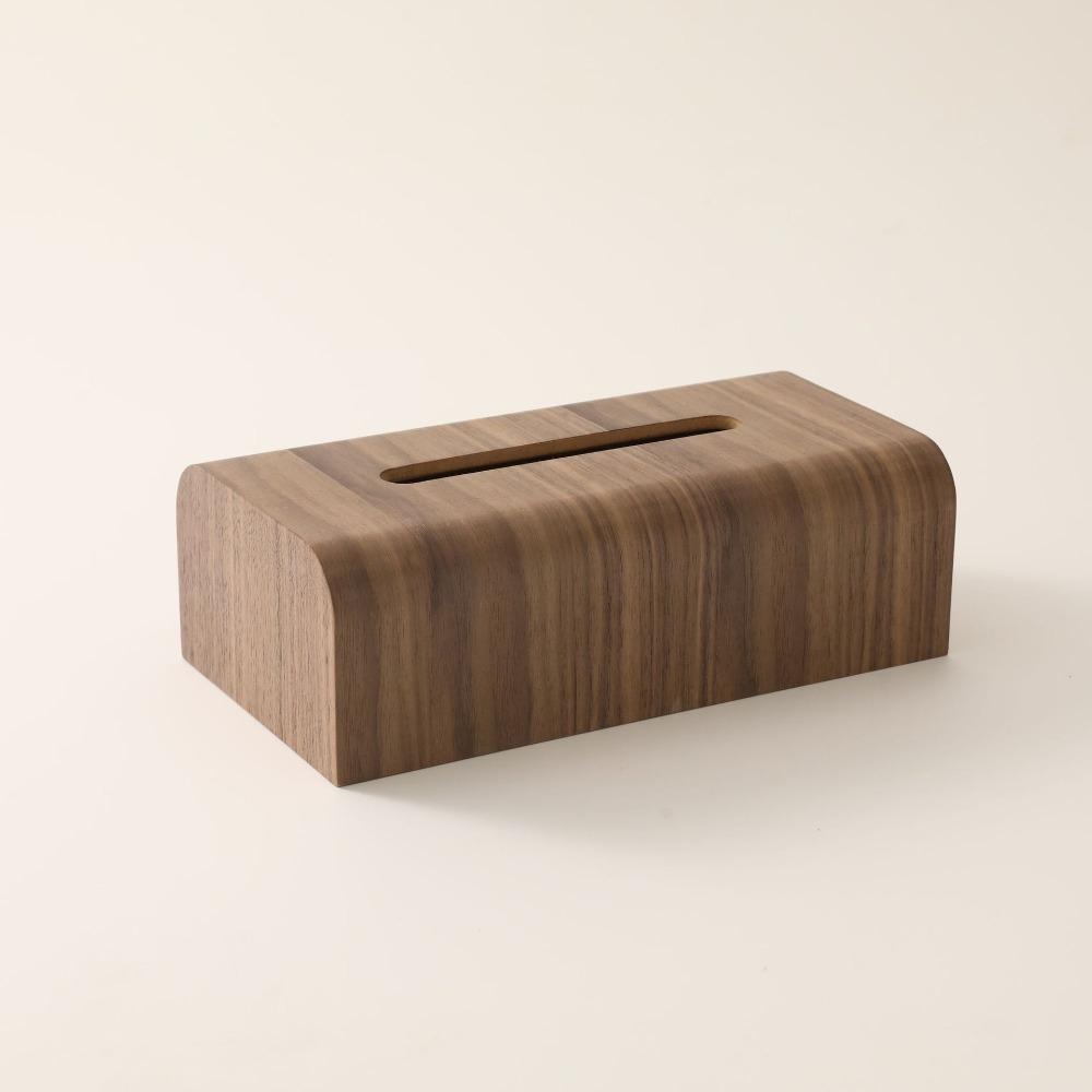 Nordic Style Solid Wood Tissue Box Drawer Design Tissue Organizer Creative Tissue Case Bathroom