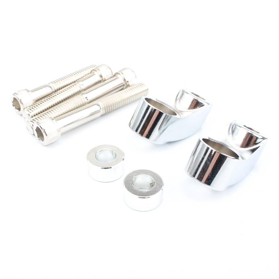 1 пара хромированных комплектов для переноса передних указателей поворота для 39 мм 49 мм Sportster FXR FXD Dyna