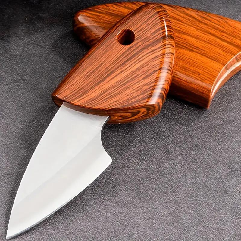 Брелки, острый нож-брелок из нержавеющей стали, полезный портативный компьютер, креативный карманный нож из нержавеющей стали 1 шт., мини-нож для фруктов, ручной инструмент