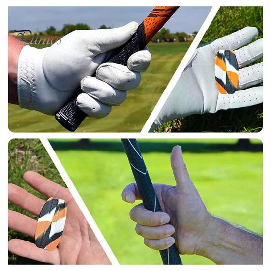 2 шт. Тренажер для гольфа с рукояткой для гольфа, накладка на рукоятку для клюшки T-grip, тренажер для осанки при замахе, аксессуары для гольфа для мужчин и женщин