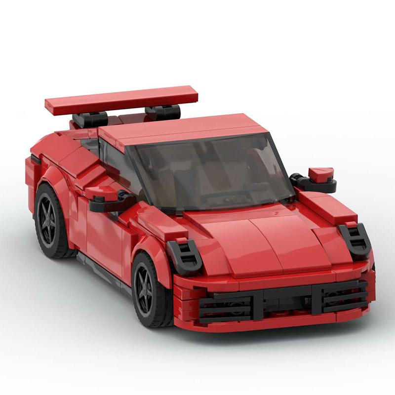 MOC Технические Автомобили Скоростные Транспортные Средства Турбо Спайдер Каррерас Кайенны Тарги Спортивные Автомобили Наборы Строительные Блоки Детские Игрушки Рождественский Подарок