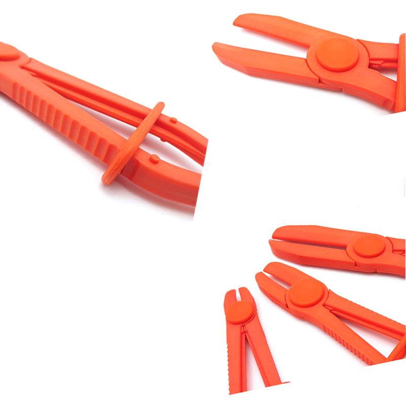 Набор из 3 шт. Автомобильные зажимы для шлангов, набор плоскогубцев, зажим для герметизации гибкой трубки, тормозная топливная линия, отрезной зажим, набор инструментов для ремонта авто масляных трубок
