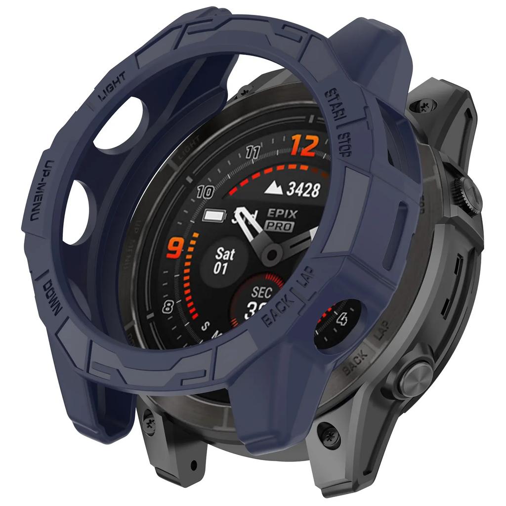 Protective Case Hollow protective shell For Garmin Fenix 7 7S 7X Bumper Silicone Cover For Garmin Epix Pro 42mm 47mm 51mm Cover