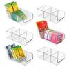 Food Storage Containers Pantry Organizer Transparent Kitchen Storage Organization For PET Refrigerator Storage Box Spice Pouches
