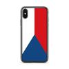 Coque iPhone - PIXELFORMA - iPhone X - Drapeau De La Tchéquie - Protection Complète - Silicone Souple