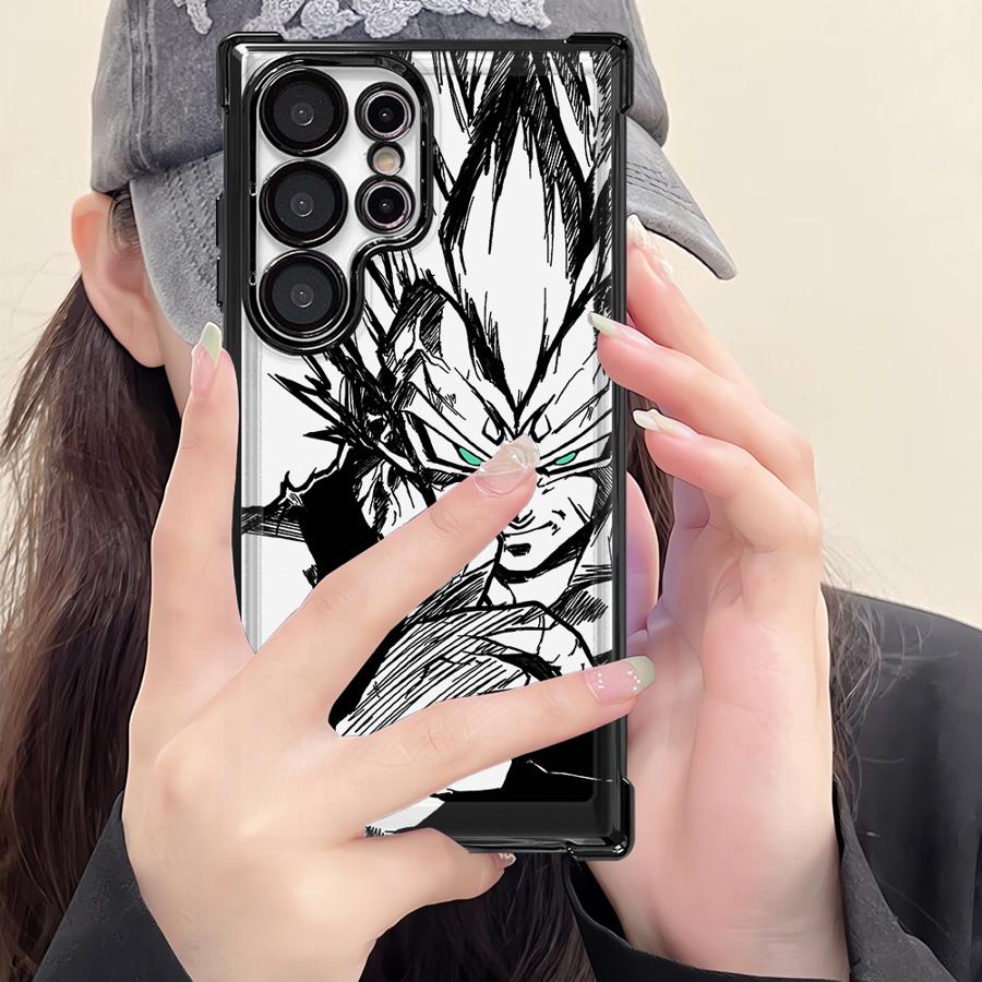 Dragon Ball Vegeta Son Goku Art Case for Samsung Galaxy 25 S21 S24 FE S23 S22 Plus S20 Ultra Note 20 Ultra S25Edge Phone Cover