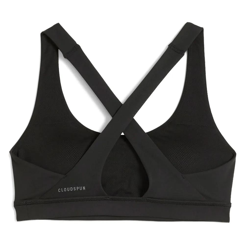 PUMA Cloudspun Sport Bra Medium Support Black