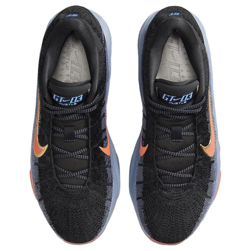 Nike Кроссовки Air Zoom GT Hustle 3 Swoosh Fly Unisex Black Anthracite Ashen-Slate FV5953-001