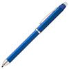 CROSS Multi Function Pen Tech 3 Metallic Blue Ballpoint Pen and Pencil Renewal AT0090-8ST 2-Color 0.5mm