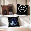 Cushion Cover Car Throw Pillow Case For Sofa Car Christmas Gift Anime Crystal Castles Band