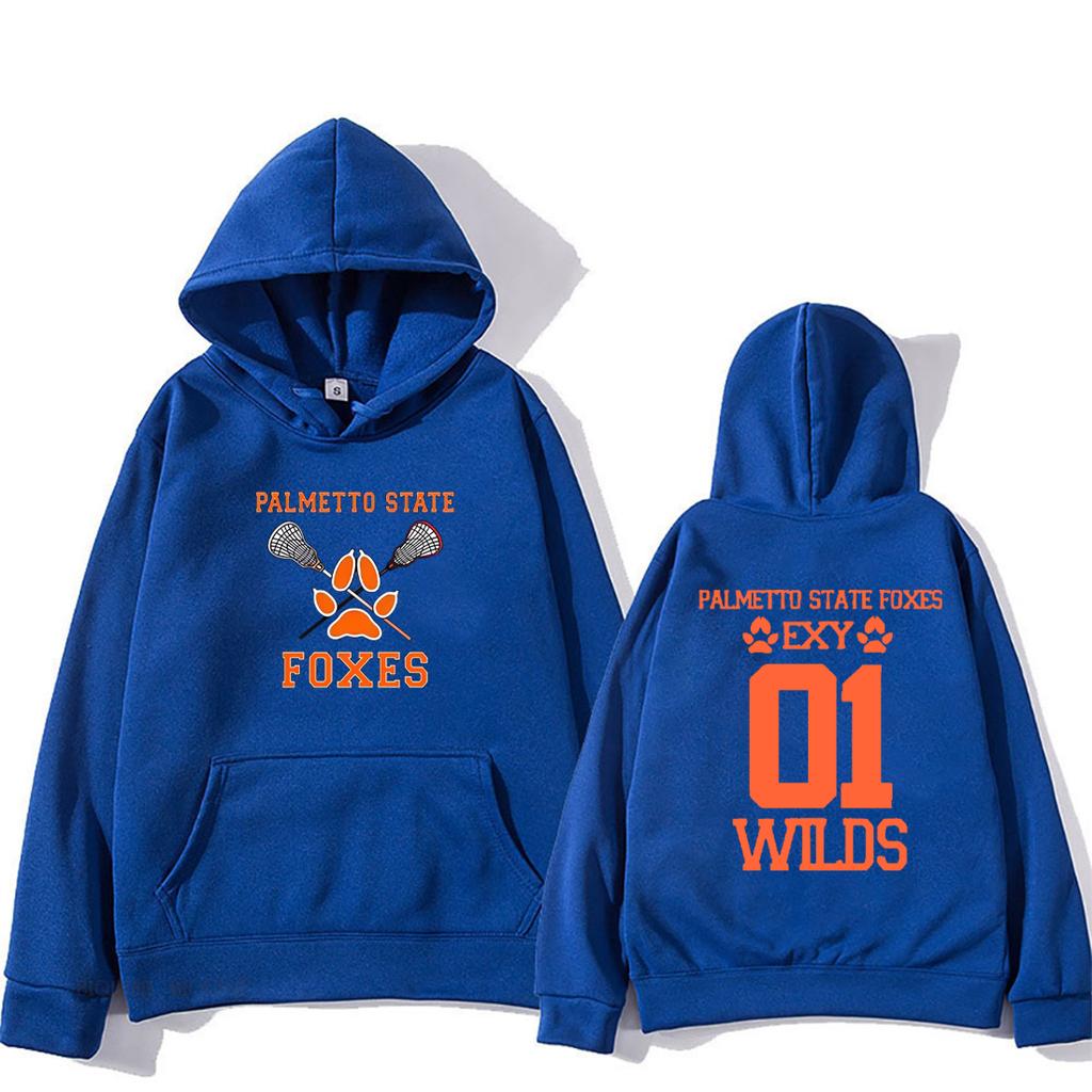 All for The Game The Foxhole Court Palmetto State Foxes WILDS Graphic Hoodie Men Women Vintage Tops Long Sleeve Fleece Pullovers
