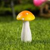 1pc Miniature Statue Great Attractive Desktop Ornament Creative Decorative Vivid Mushroom Statue for Home Adornos Para Casa