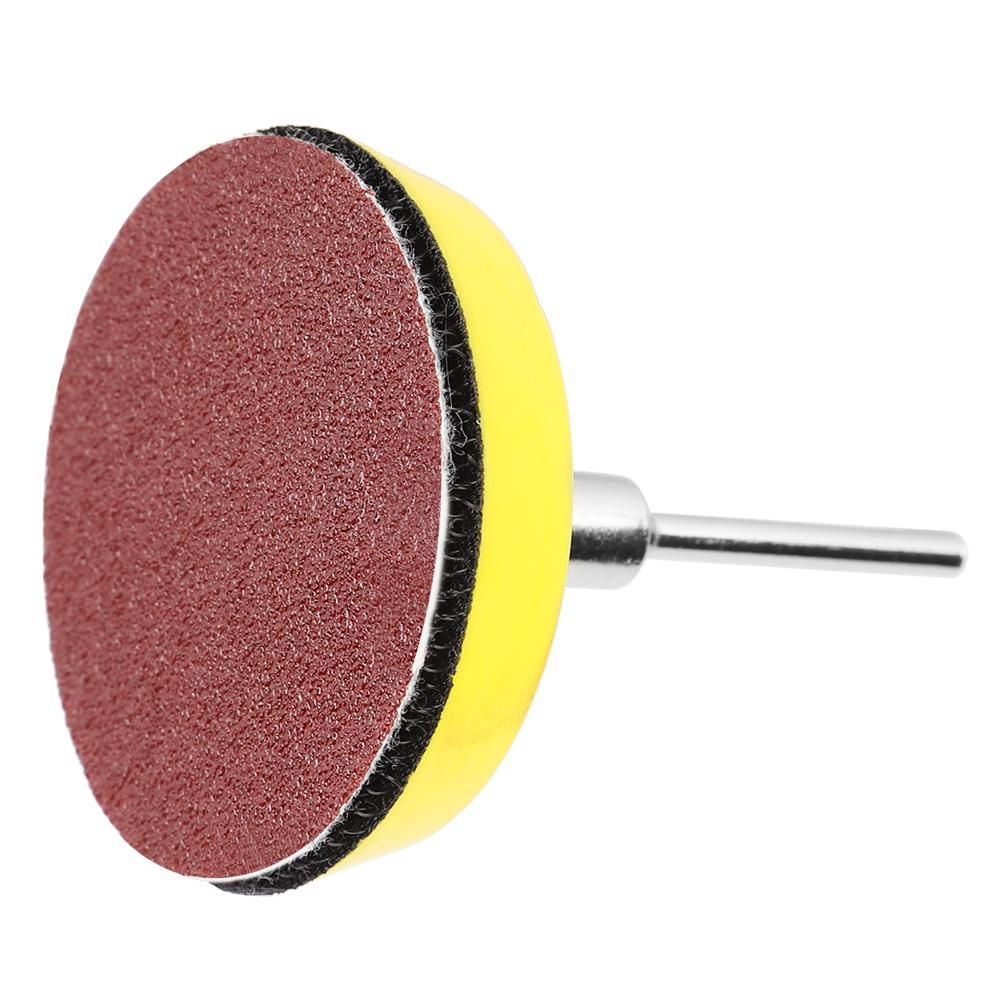 60 шт 2-дюймовые круглые красные шлифовальные диски 100 240 600 800 1000 2000# наждачная бумага